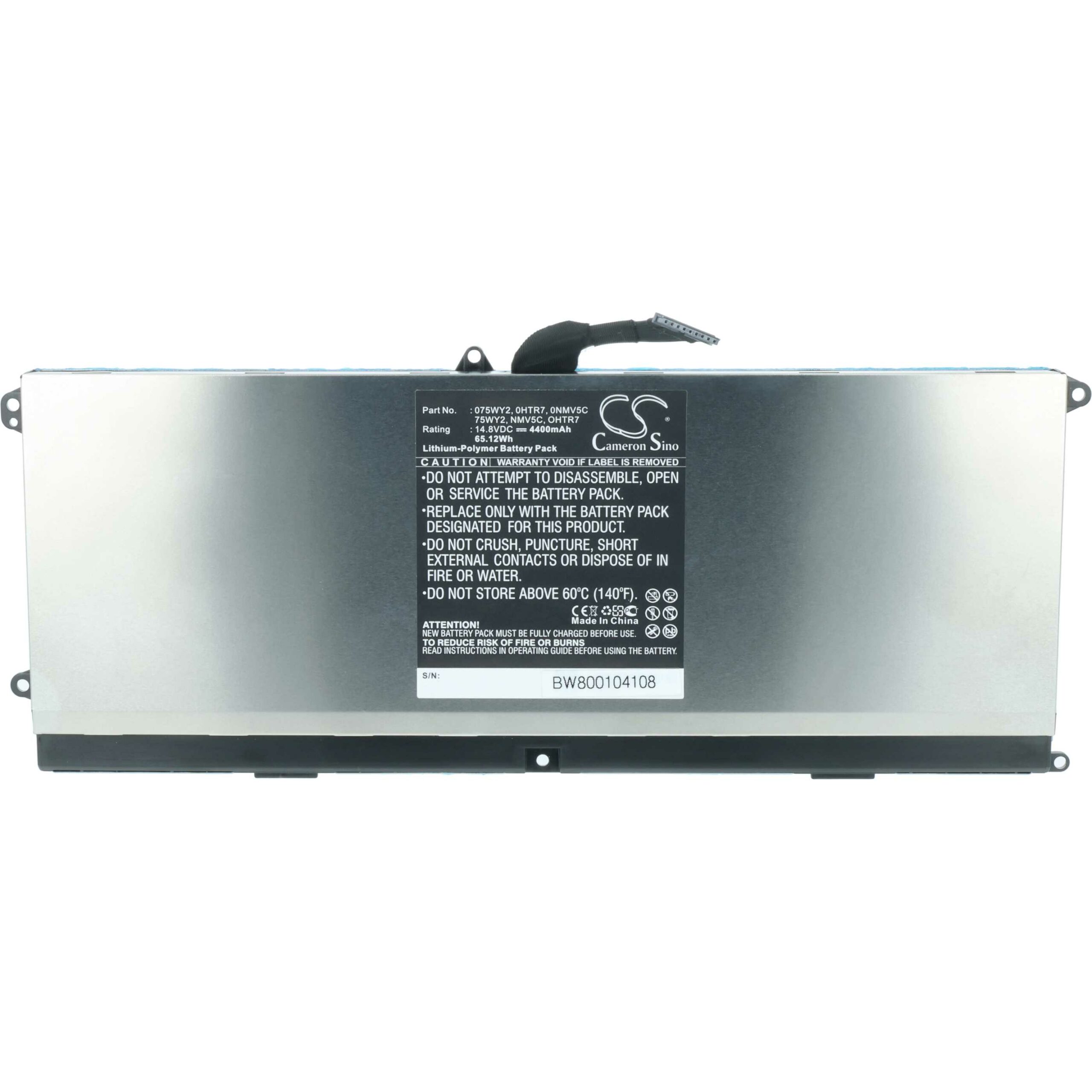 Bateria vhbw para Portátil Dell - 4400 mAh 14.8V Li-polymer - Image 3