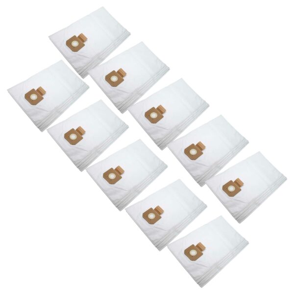 Pack 50x Sacos para Aspirador Bosch 2607432038 - vhbw Microfleece