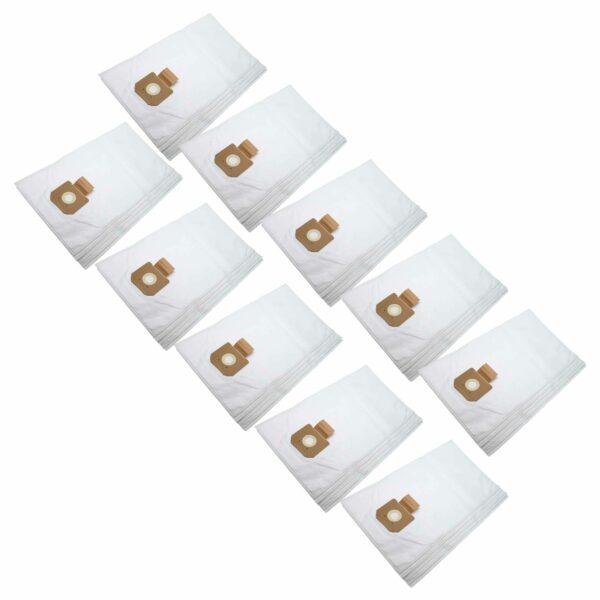 Pack 50x Sacos para Aspirador Bosch 2607432038 - vhbw Microfleece