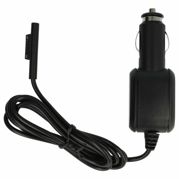 Carregador de Isqueiro vhbw 12V para Tablet Microsoft Surface Pro, Go e Laptop - 31W