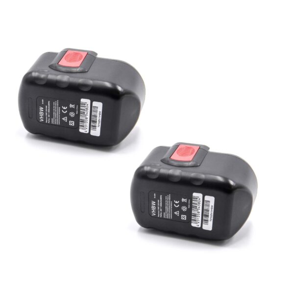 2x Bateria vhbw para Bosch 2607335279, 2607335268, 2607335280 - 2000 mAh, 24 V, NiMH