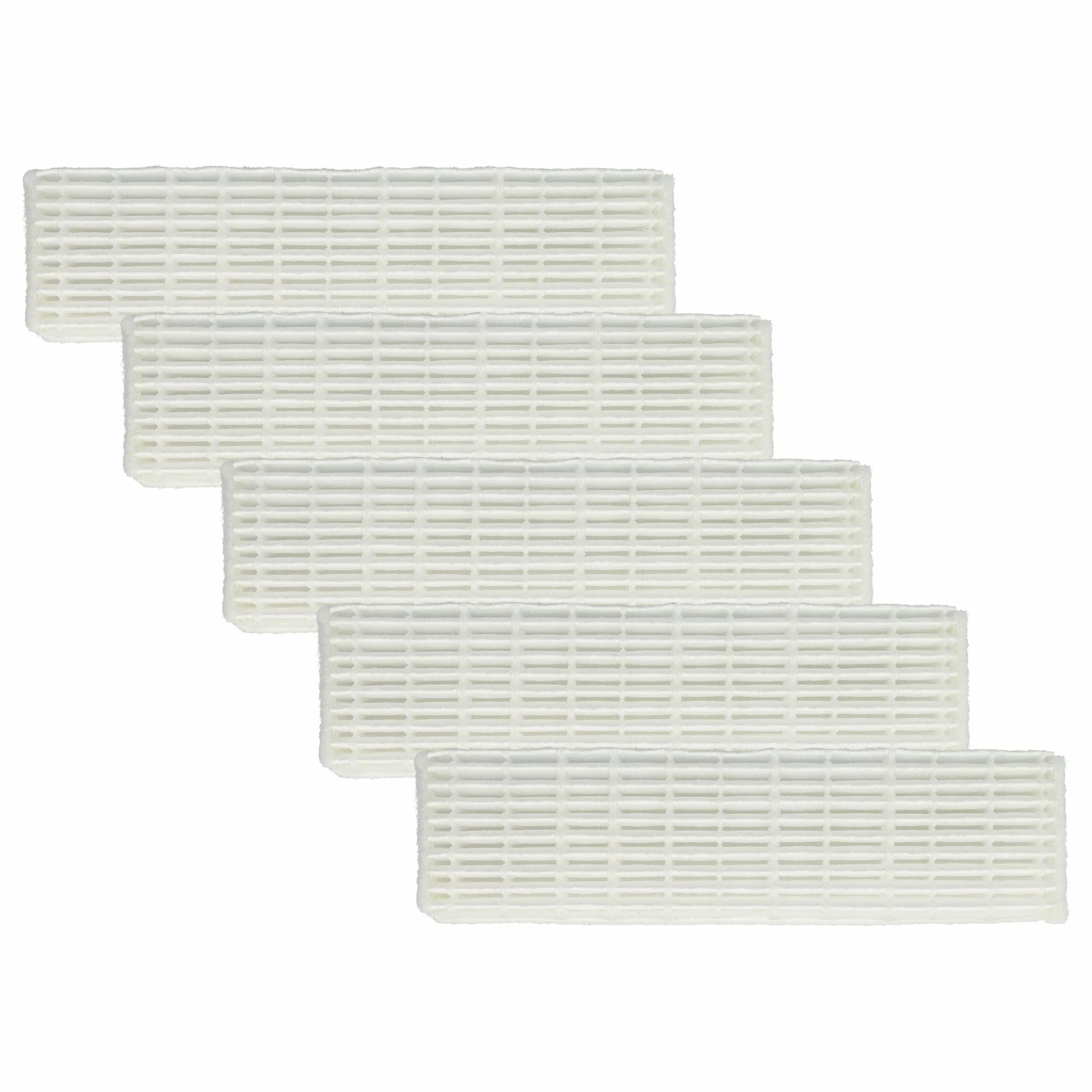 Conjunto de 5x Filtros HEPA vhbw para Aspirador Thomas Genius, Twin e outros