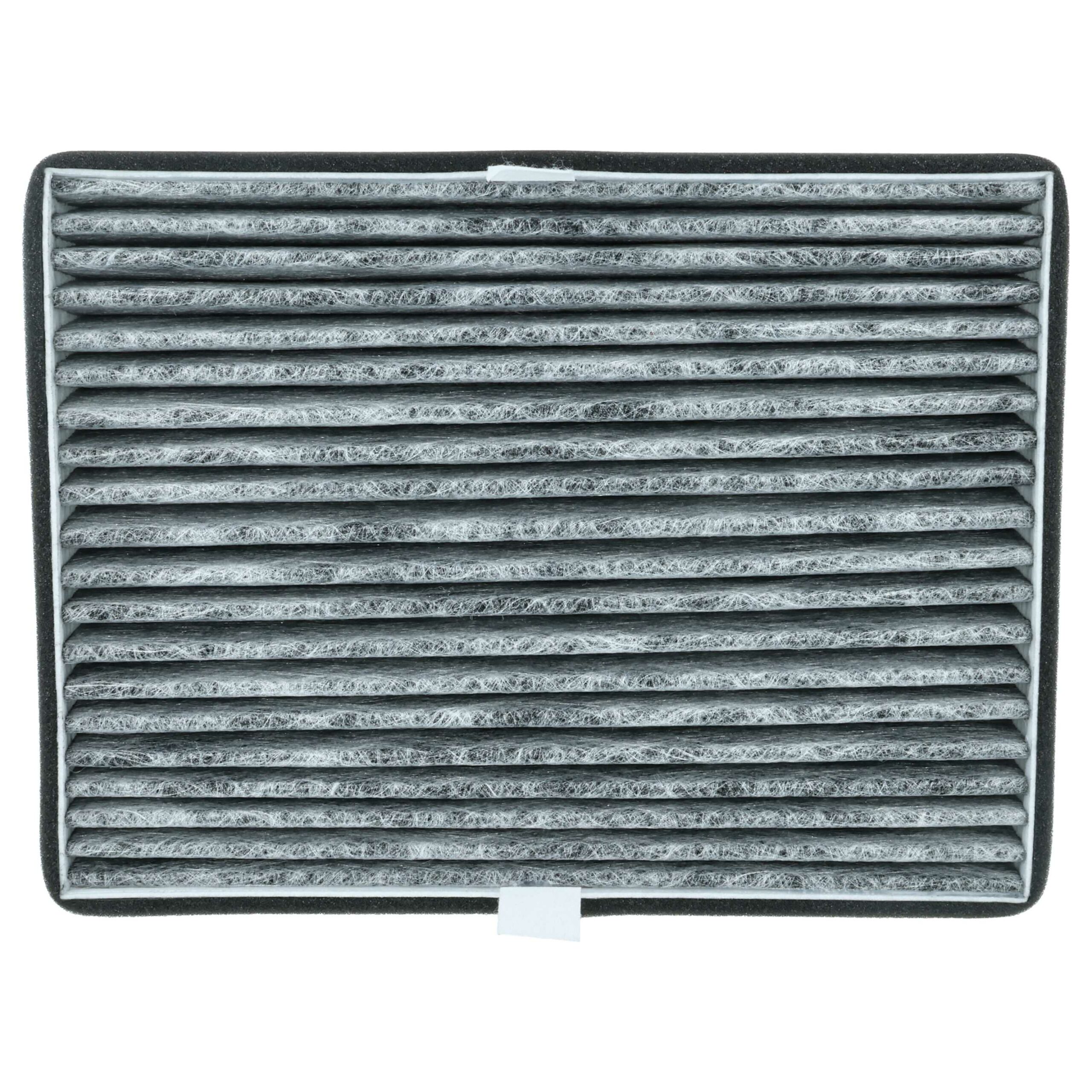 Pack de 4 Filtros de Carvão Ativado Miele 20228038, DKF 36-P - vhbw - Image 3