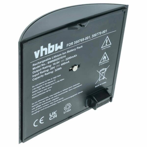 Bateria vhbw para Bose SoundLink Air e SoundDock - Li-Ion 2200 mAh