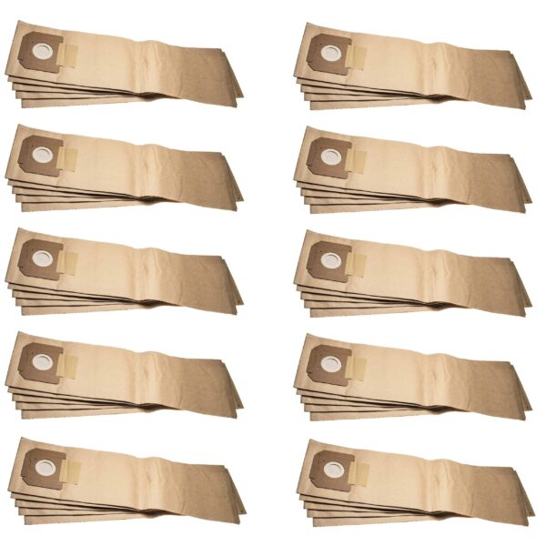 Pack 50x Sacos de Aspirador Compatíveis com Kärcher 6.904-208, 6.904-208.0, 6.904208.0 - Papel vhbw