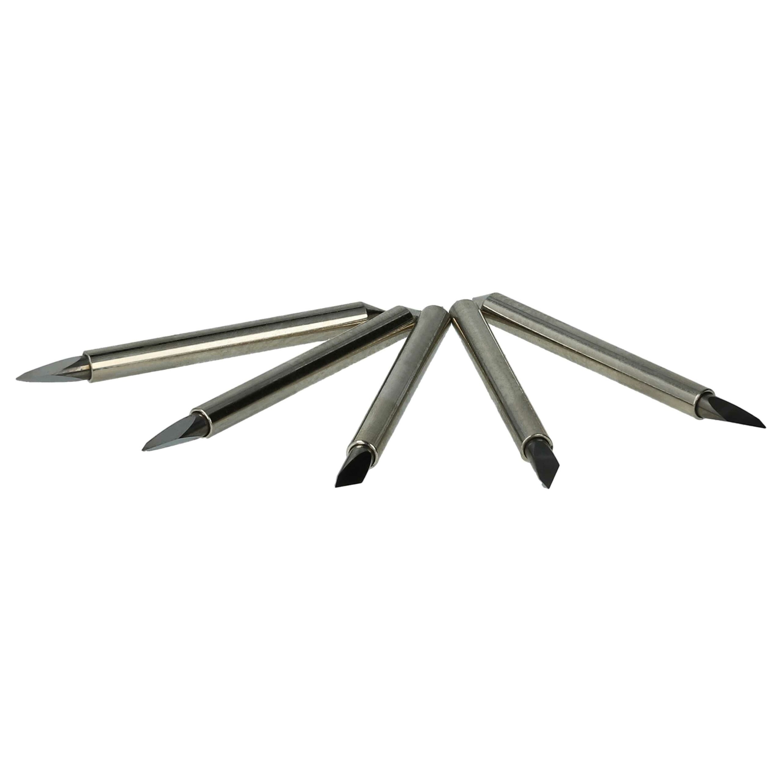 5x Lâminas para Plotter de Corte compatíveis com Renker, Roland, Sign, Copam - Aço Tungsténio 60° - Image 3