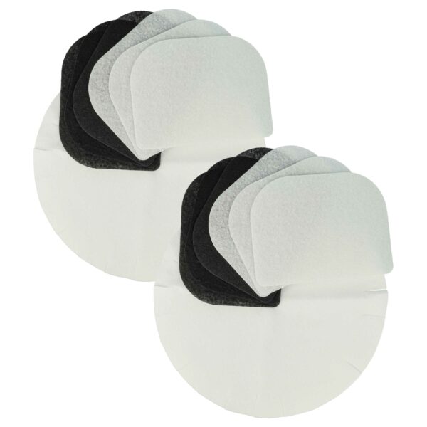 Conjunto de 24 Filtros vhbw para Fritadeira DeLonghi F8-F1000, 5525101500