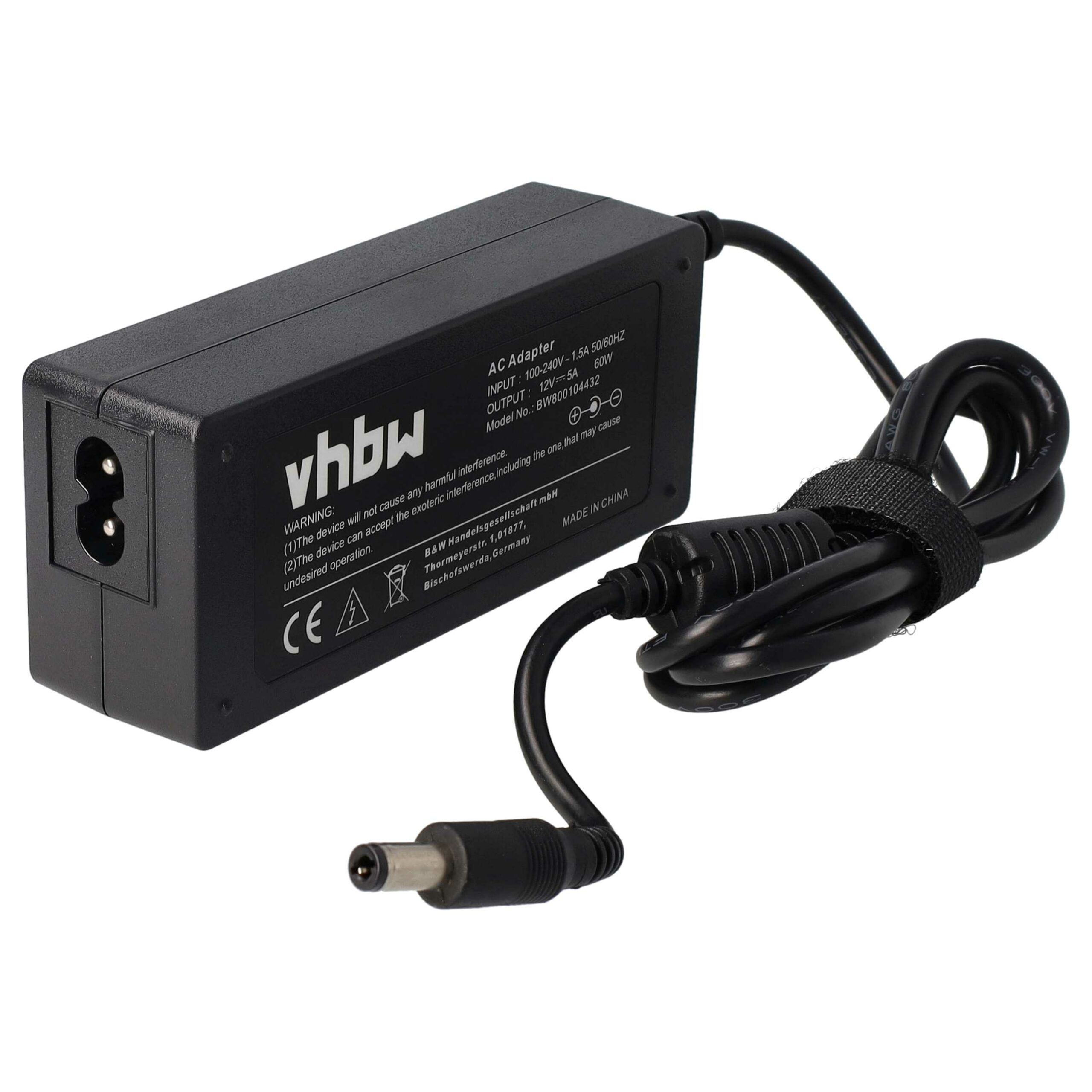 Adaptador de Alimentação vhbw para Acer 1050F, ADP-15HB - 60 W, 200 cm - Image 3