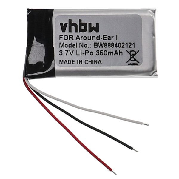 Bateria para Auscultadores Wireless Bose AHB571935PCT-01 - 350 mAh 3.7 V Li-polymer vhbw