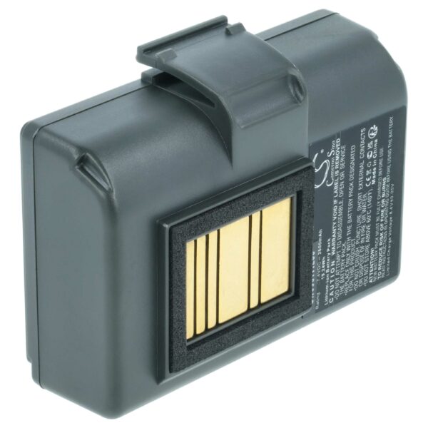 Bateria para Impressora Zebra AT16004, BTRY-MPP-34MA1-01, BTRY-MPP-34MAHC1-01 - 2600 mAh 7.4 V Li-Ion vhbw