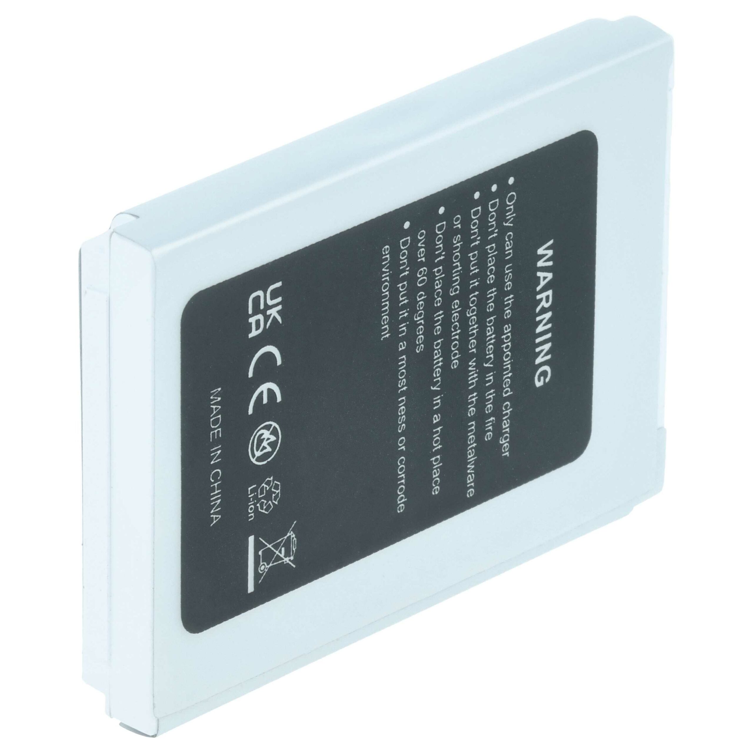Bateria vhbw compatível com CipherLab BA-80S1A2, KB1B371200005 - 1300 mAh 3.7 V Li-Ion - Image 2