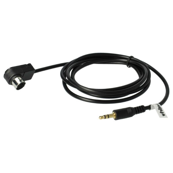 Cabo Adaptador Áudio AUX para Auto-Rádio Alpine KCA-235B - 60cm vhbw