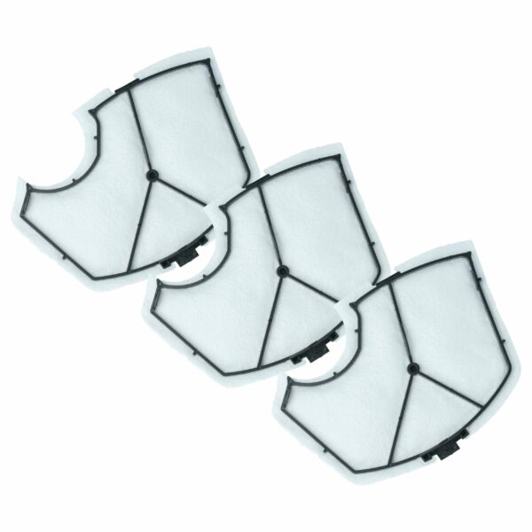 Pack 3x Filtros de Motor para Aspirador Vorwerk Kobold VK140, VK150 - vhbw