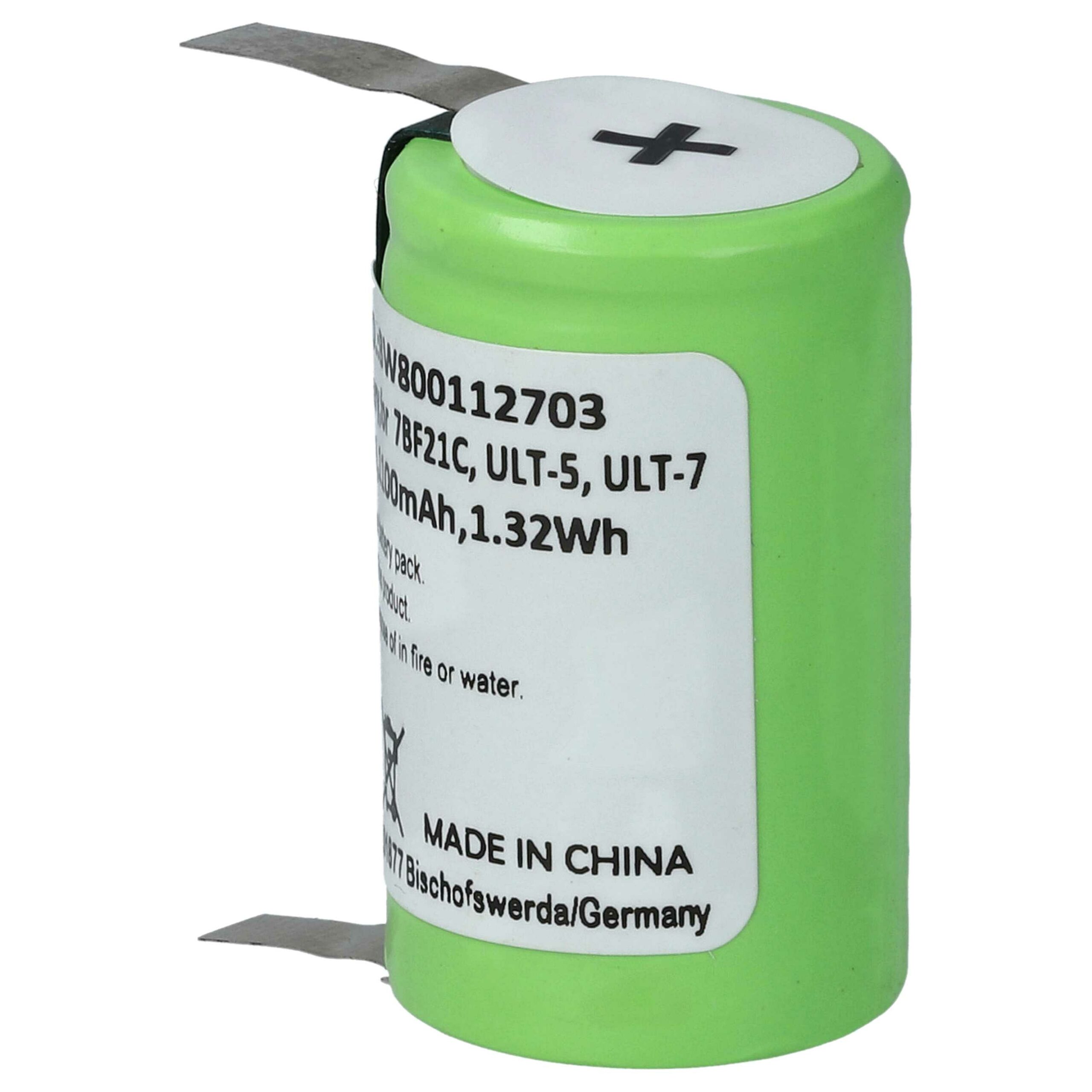 Bateria vhbw para máquina de barbear Braun 1100 mAh 1.2 V NiMH - Image 2