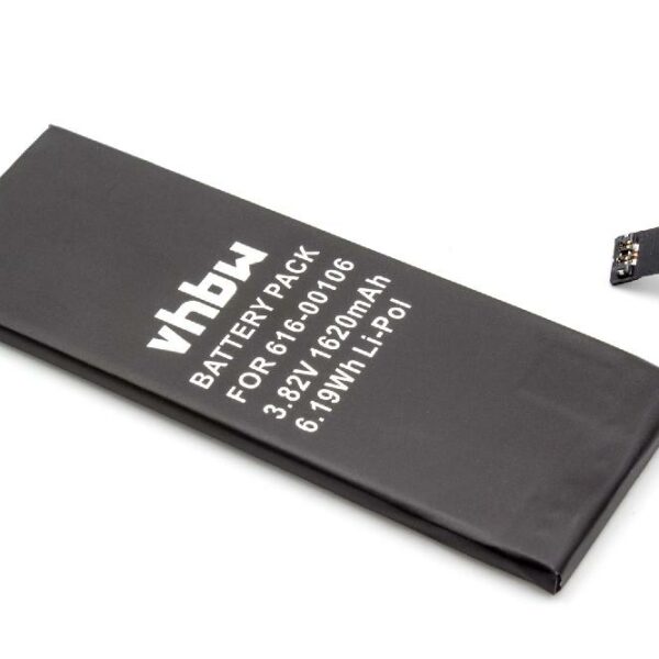 Bateria vhbw para Apple 616-00106, 616-00107 - 1620 mAh 3.82 V Li-polymer