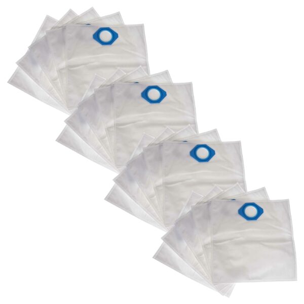 Pack 20 Sacos de Aspirador Nilfisk 107418525 - vhbw Microfibra