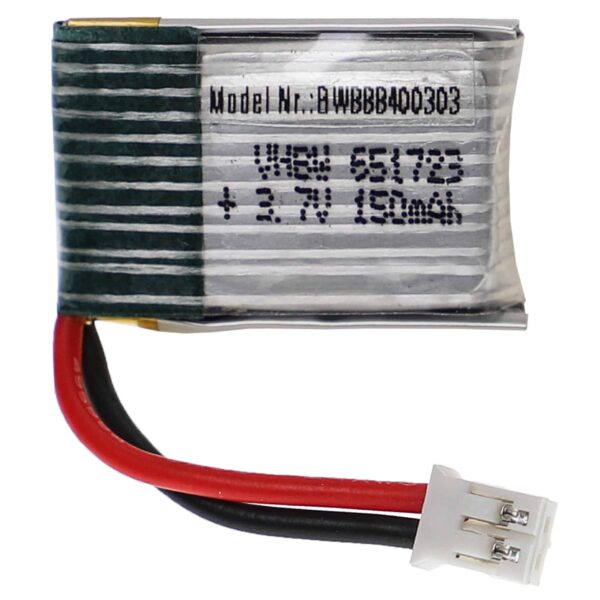 Bateria vhbw 150 mAh 3.7 V Li-polymer PH 2.0 para Modelos Telecomandados