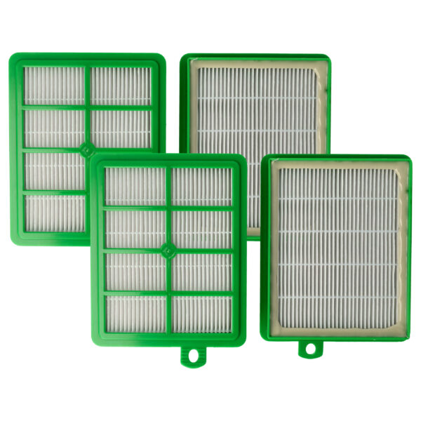 4x Filtros de Substituição para Aspiradores Philips, AEG e Electrolux - vhbw