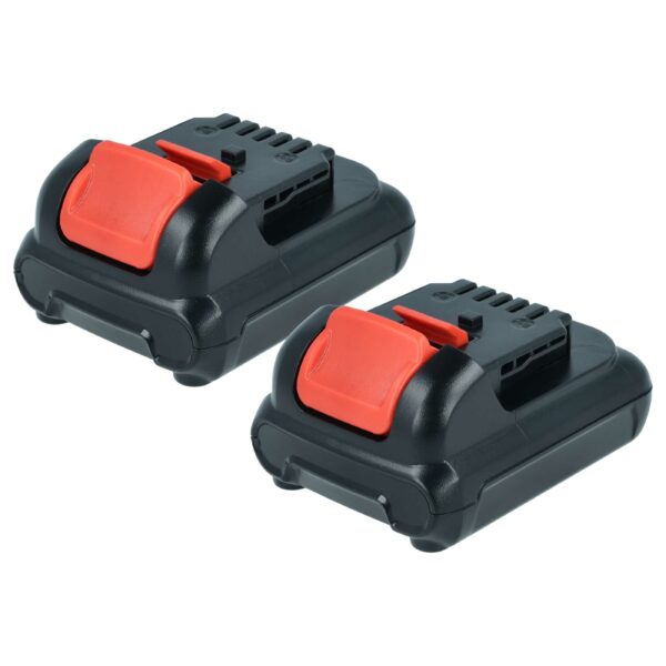2x Bateria vhbw para Dewalt DCB127, DCB125 1500 mAh 12 V Li-Ion