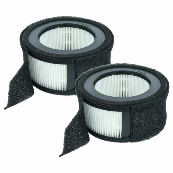2x Filtro HEPA vhbw compatível com Leitz 2415141 para humidificador Leitz
