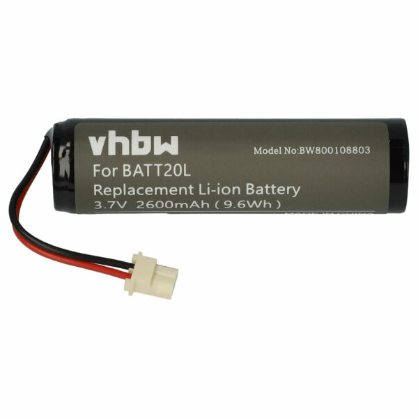 Bateria de Substituição vhbw para Rádios DAB Midland BATT20L - 2600 mAh 3.7V Li-Ion