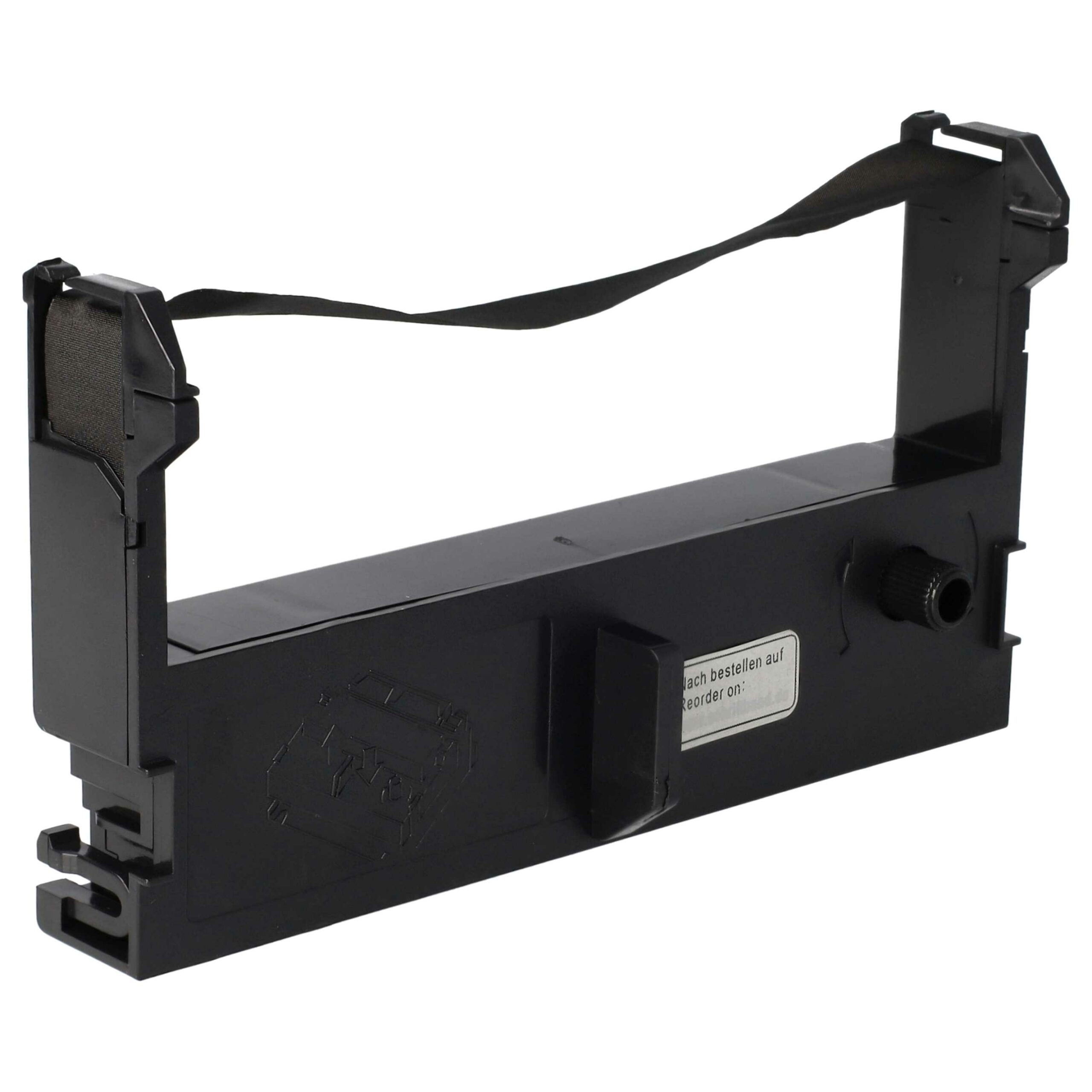 Fita de Tinta Compatível com Epson ERC-39, C43S015461 para Impressoras Matriciais e de Recibos Schultes - Preta