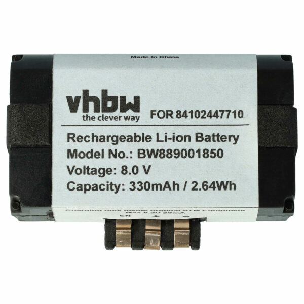 Bateria de Substituição vhbw para Unidade de Controlo BMW TCU/ECU 8V 330mAh Li-Ion