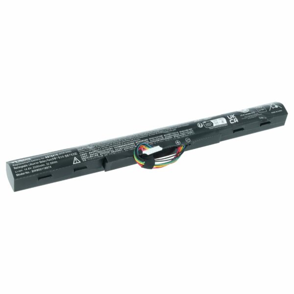 Bateria vhbw para Acer Notebook - 2200 mAh, 14.8 V, Li-Ion (AS16A8K, KT.0040G.007, AS16A5K, AS16A7K)