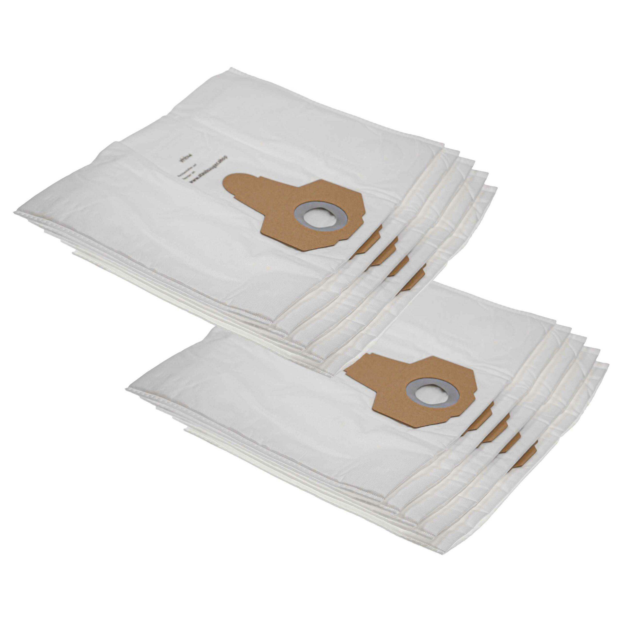 Pack 10x Sacos para Aspirador vhbw compatível com Siemens Typ W e Moulinex - Microfibra