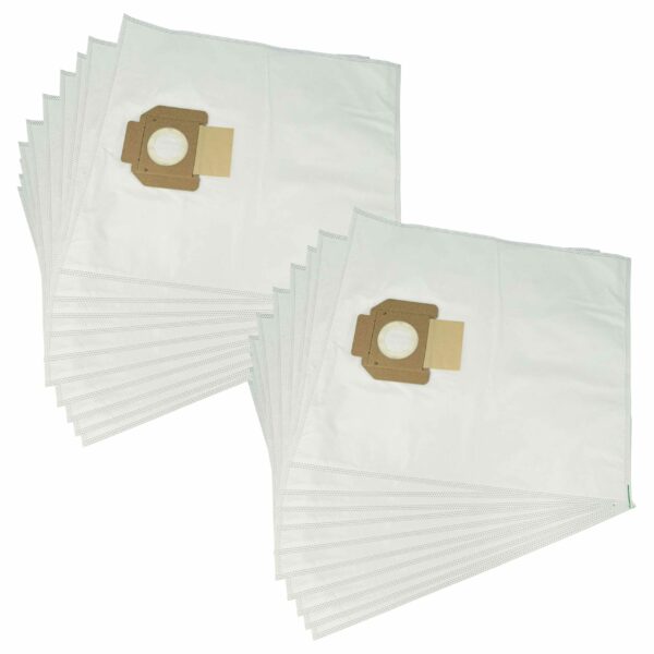 20 Sacos para Aspirador Milwaukee 4932352306 Nilfisk-Alto - Microfibra vhbw