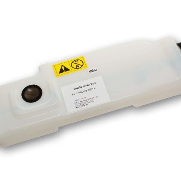 Contentor de Toner Residual vhbw Compatível com Kyocera WT-860 - Branco