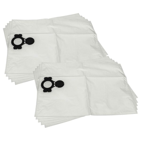 Pack 10 Sacos para Aspirador Milwaukee 4932459689 - Fleece vhbw