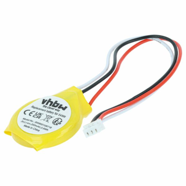 Bateria BIOS para Portáteis Dell GC02000KH00 - 200 mAh 3 V Li-Ion vhbw