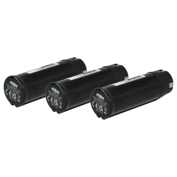 3x Bateria substitui Ryobi AP4001 Ferramentas Elétricas - 2000 mAh, 4 V, Li-Ion
