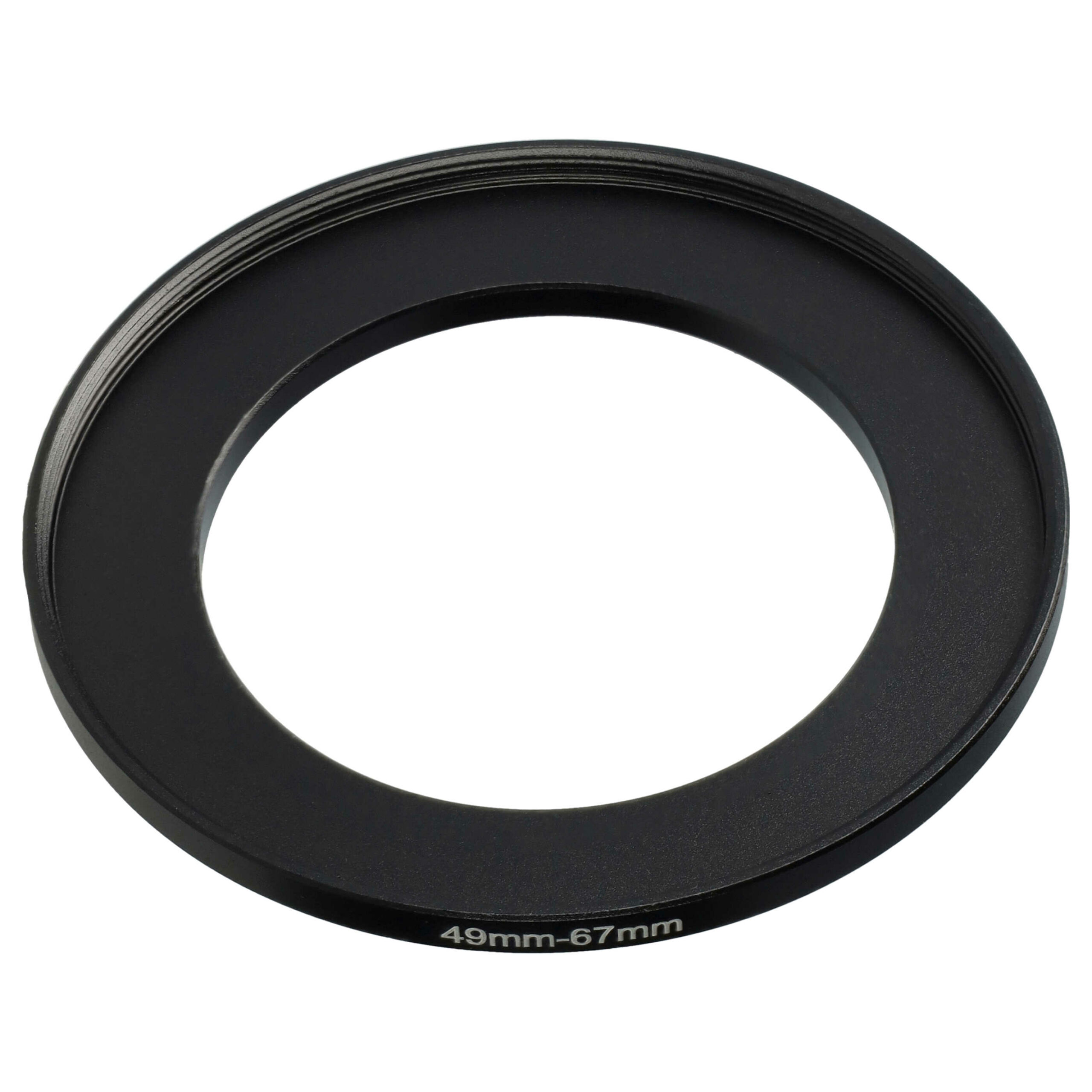 Anel Adaptador Step-Up vhbw de 49 mm para 67 mm para Lentes de Câmara