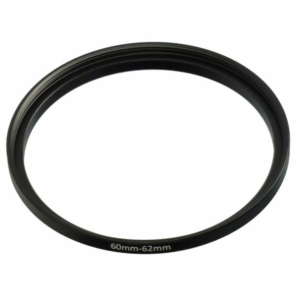 Adaptador de Anel Aumentador 60 mm para 62 mm - vhbw para Objetivas de Câmara