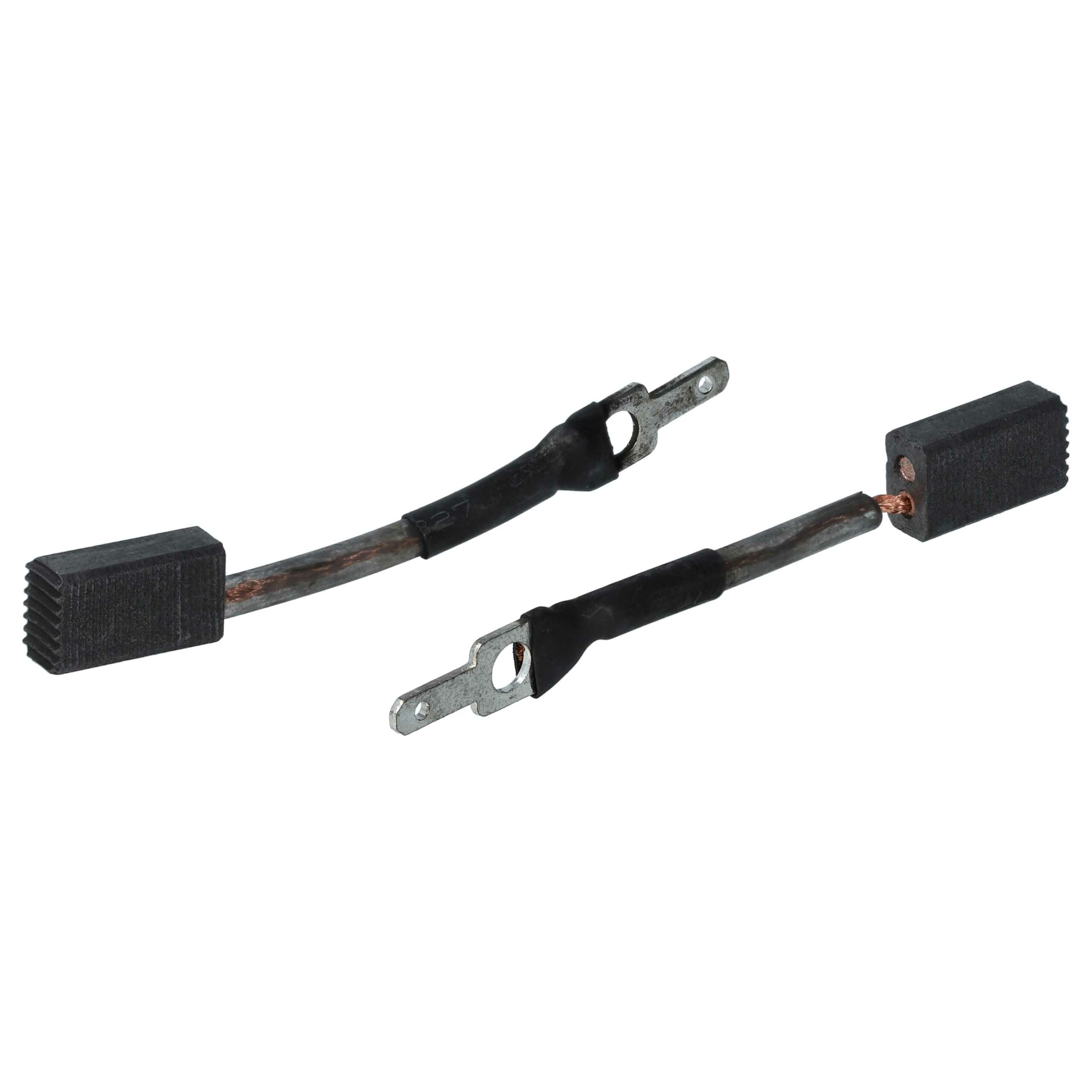 2x Escovas de Carvão vhbw Substituição Fein 30711125019 para Ferramentas Elétricas - 4.95 x 7.95 x 13.85 mm