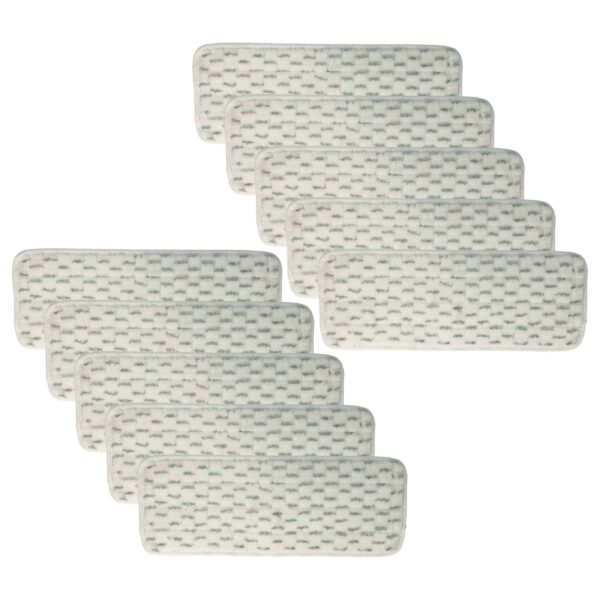 Jogo de Panos de Limpeza (10 Peças) vhbw para Mopa Vileda - Microfibra
