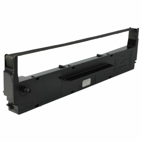 Fita de Tinta Compatível com Epson C13S015021, S015637 para Impressoras Matriciais IBM e Recibos - Preta