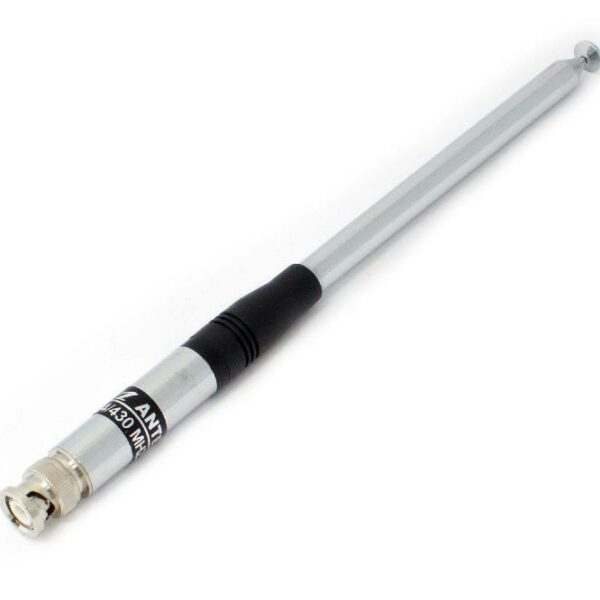 Antena vhbw BNC para Walkie-Talkie Kenwood, Linton, Puxing, Weierwei, 120 cm