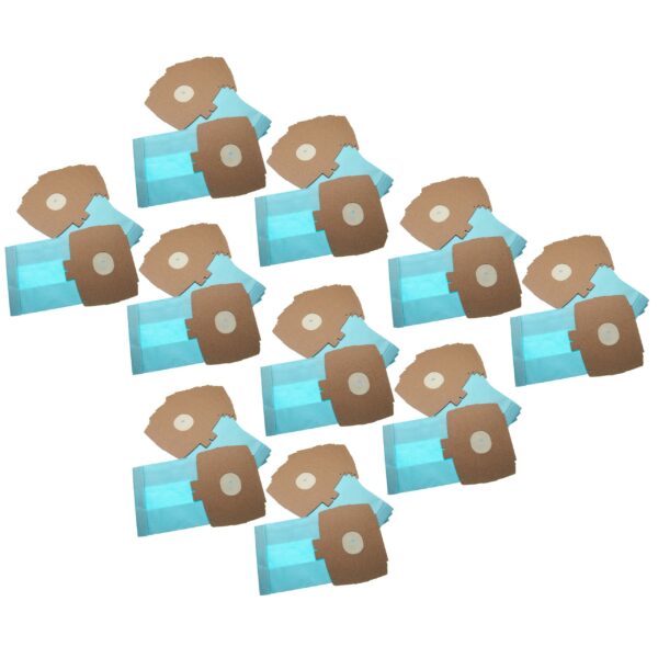 50x Sacos para Aspirador de Papel vhbw para Europlus V 2504 / V2504