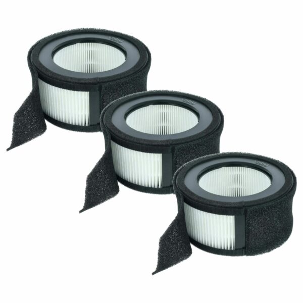 3x Filtro HEPA para Humidificador de Ar Leitz 2415141 - vhbw