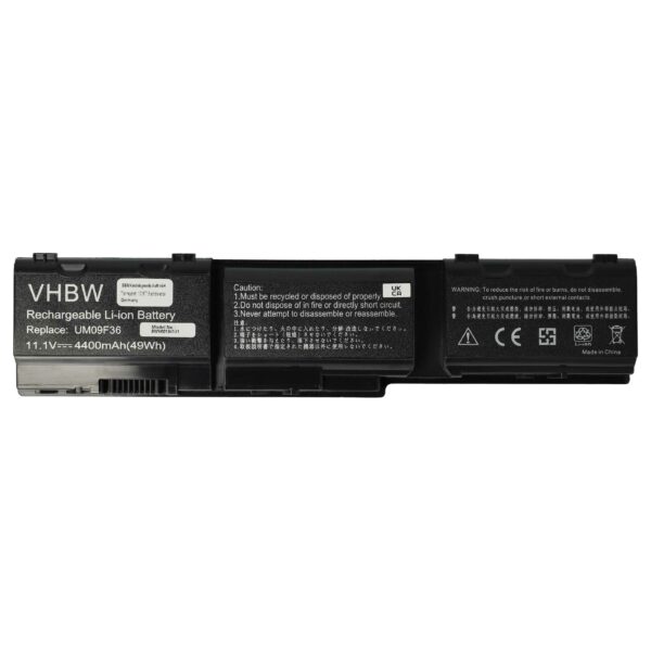 Bateria vhbw para portáteis Acer 4400 mAh 11.1 V (3ICR19/66-2, AK.006BT.069)