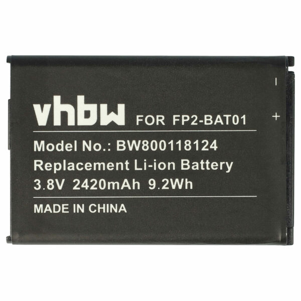 Bateria para Fairphone FP2 - vhbw 2420 mAh 3.8 V Li-Ion