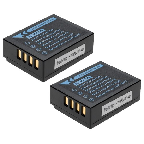 2x Baterias EXTENSILO para Fujifilm NP-W126, NP-W126s - 1140mAh, 7.2V
