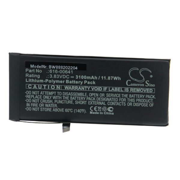 Bateria para Telemóvel compatível com Apple 616-00641 - 3100 mAh 3.83 V Li-polymer