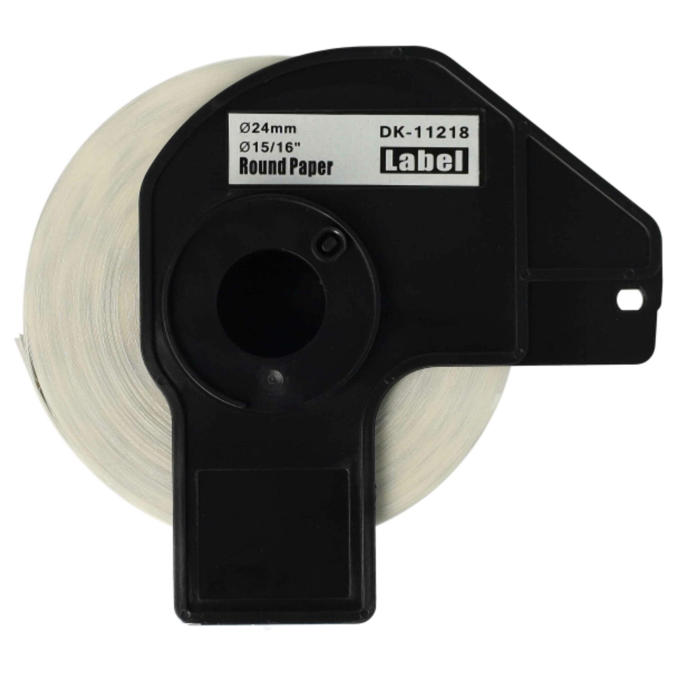 2x Rolo de Etiquetas Compatível Brother DK-11218 - Premium 24 mm com Suporte - Image 3