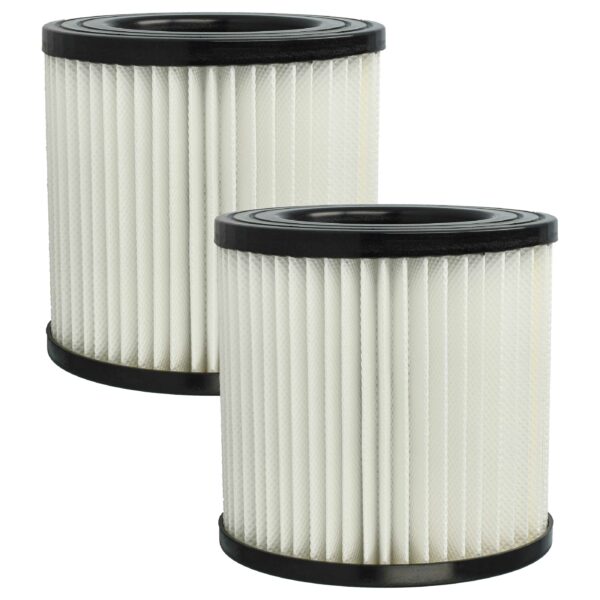 2x Filtro de Substituição vhbw para Aspirador Kraft Scheppach 7907702702, Classe F7