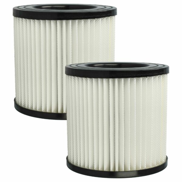 2x Filtro de Substituição vhbw para Aspirador Kraft Scheppach 7907702702, Classe F7