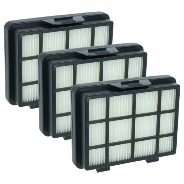 3 Filtros para Aspirador Medion MD 18057 vhbw